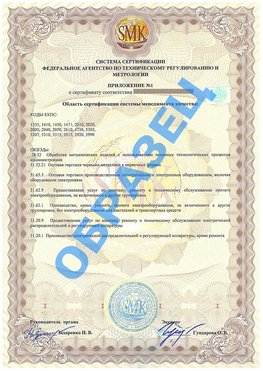 Приложение 1 Спасск-Дальний Сертификат ГОСТ РВ 0015-002